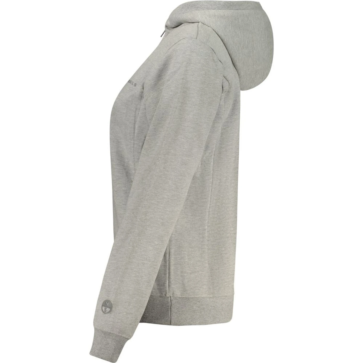 Grigio Cotton Women Hoodie
