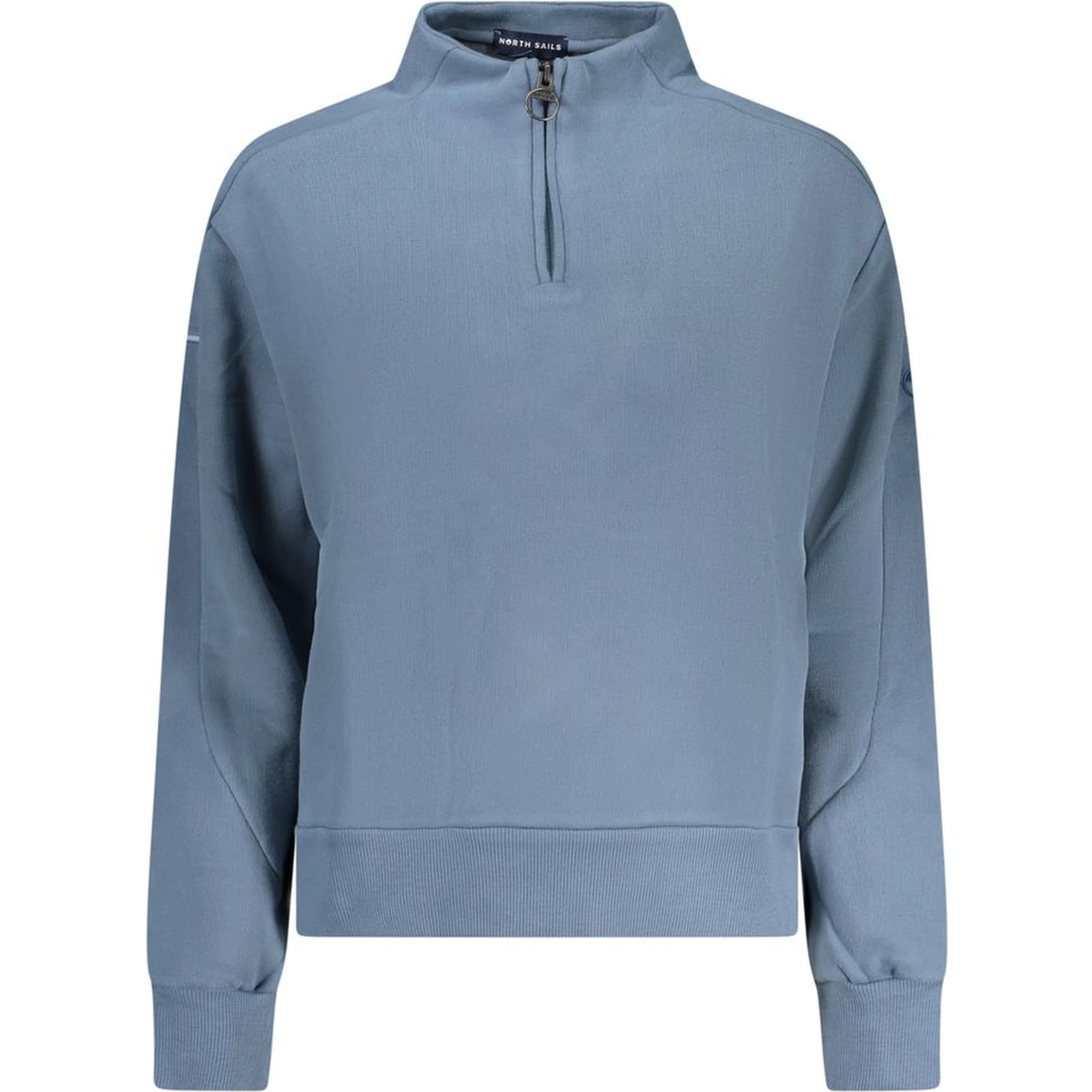 Blu Cotton Women Sweatshirt