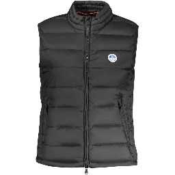 Black Polyester Women's Vest