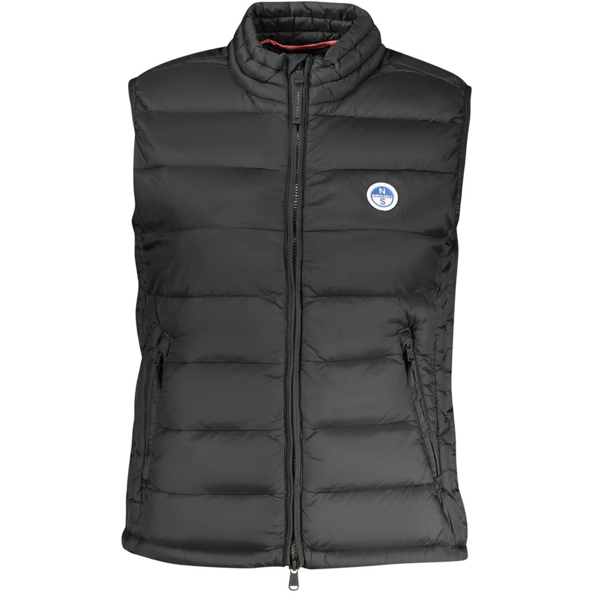 Black Polyester Women's Vest