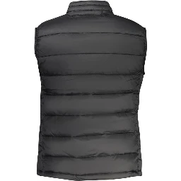 Black Polyester Women's Vest