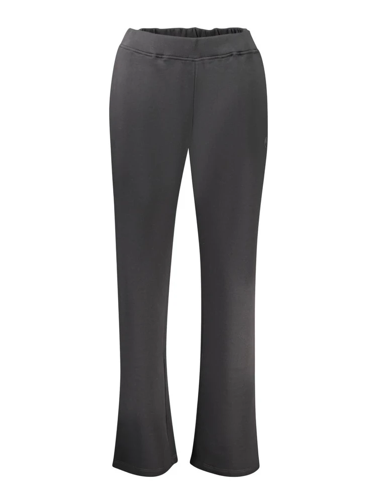 Black Cotton Women's Sweatpant