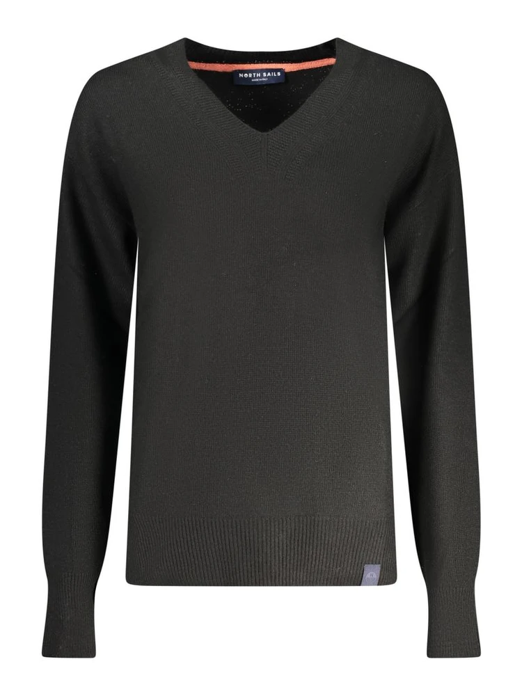 Black Polyamide Women Sweater