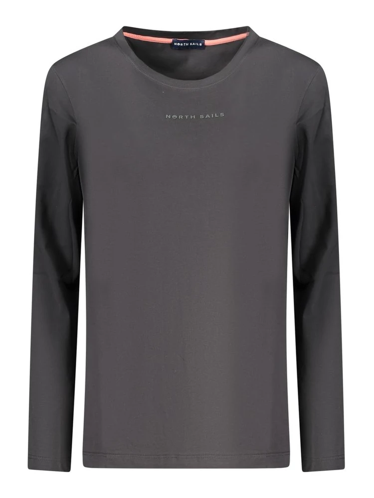 Black Cotton Women T-Shirt