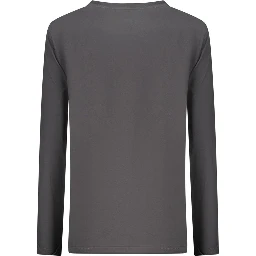 Black Cotton Women T-Shirt