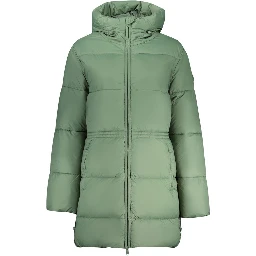 Verde Polyester Women's Padded Jacket