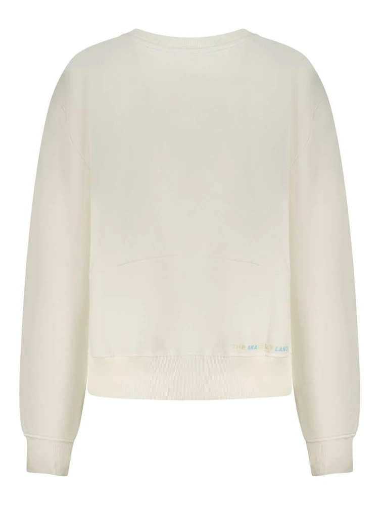 Bianco Cotton Women Sweatshirt alternative