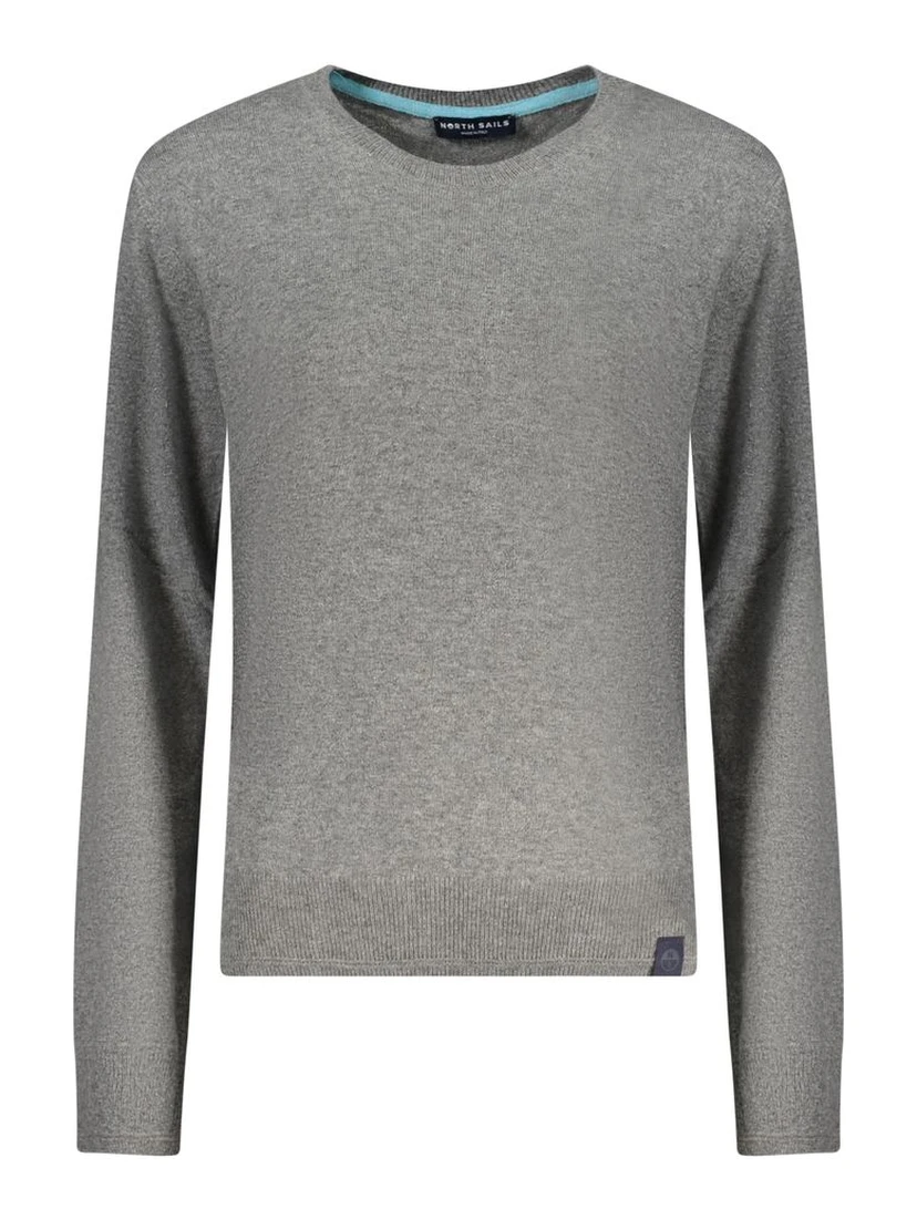 Gray Wool Women Sweater