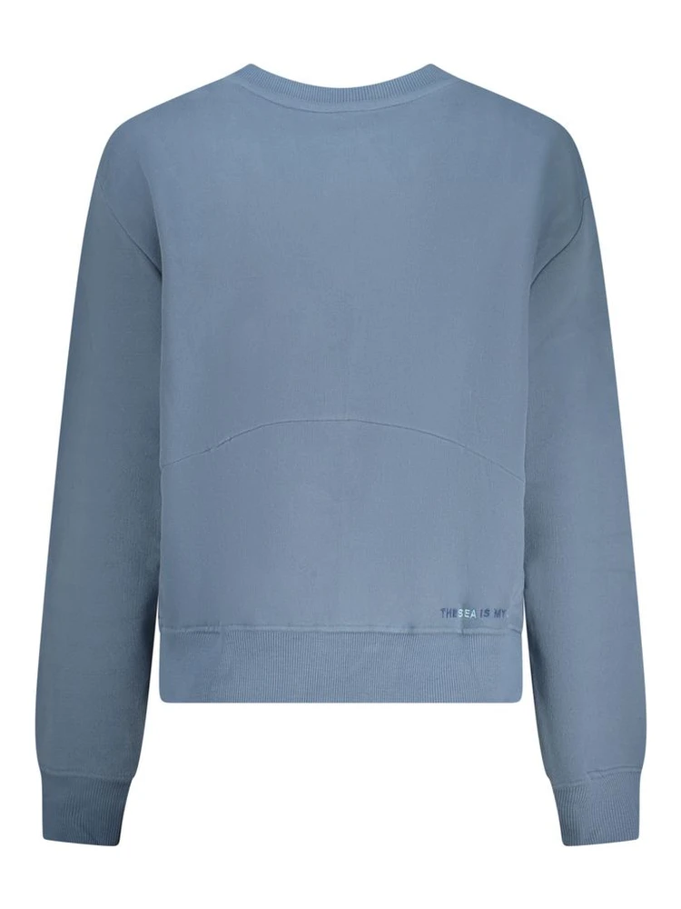 Blue Cotton Women Sweatshirt alternative