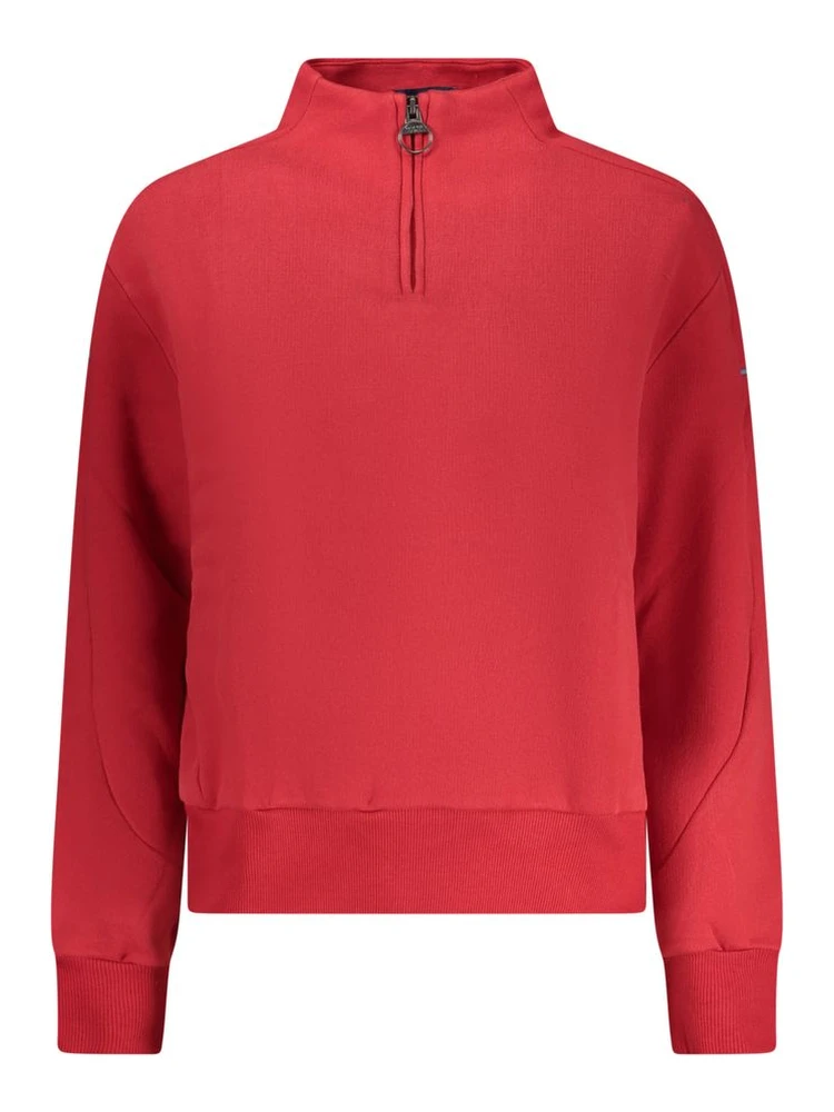 Rosso Cotton Women Sweatshirt