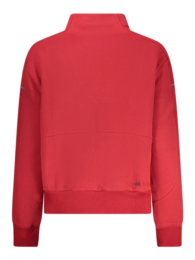 Rosso Cotton Women Sweatshirt