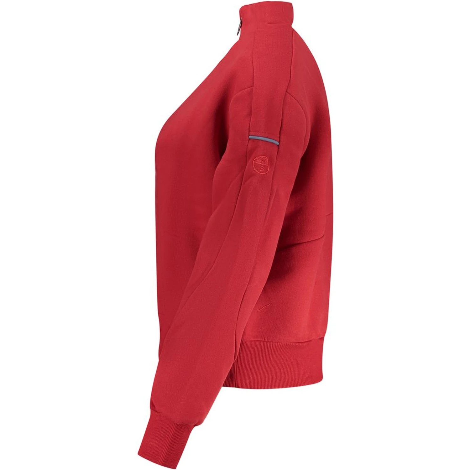 Rosso Cotton Women Sweatshirt