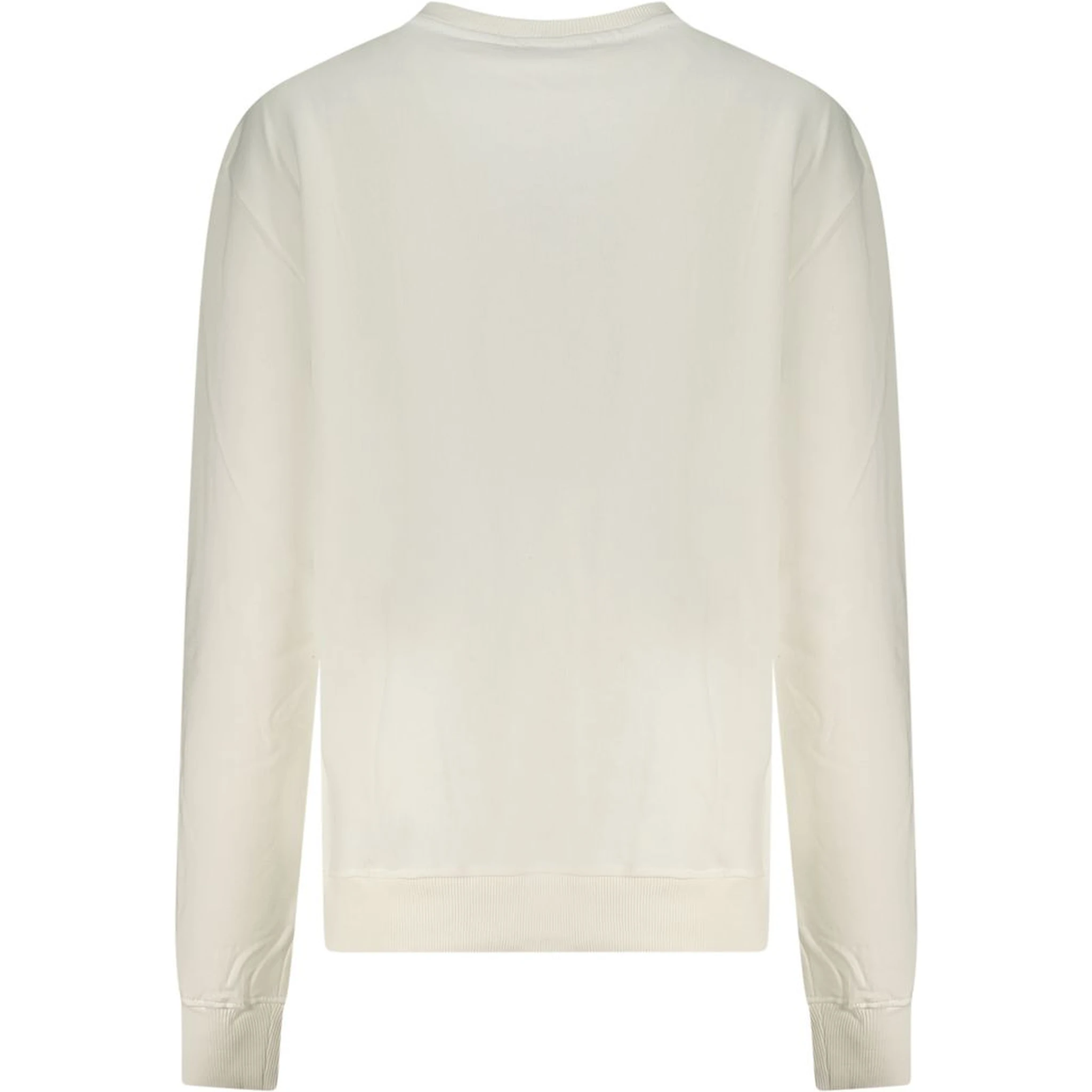 Bianco Cotton Women Sweatshirt