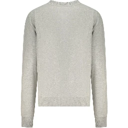 Grigio Cotton Women Sweatshirt