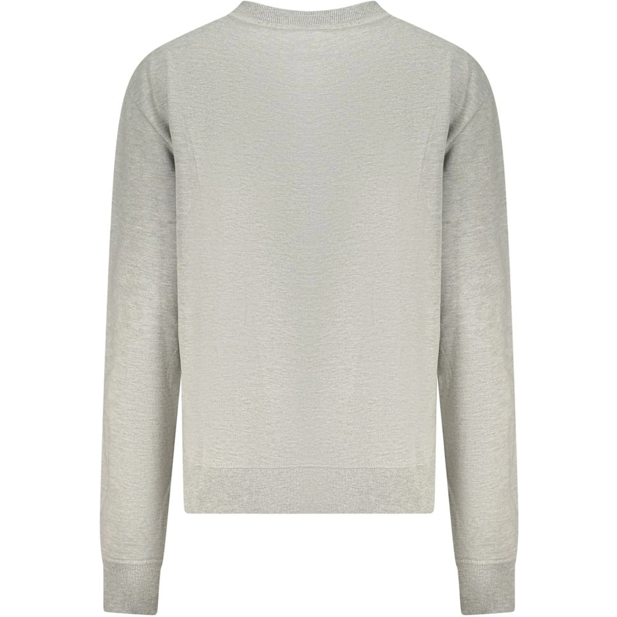 Grigio Cotton Women Sweatshirt