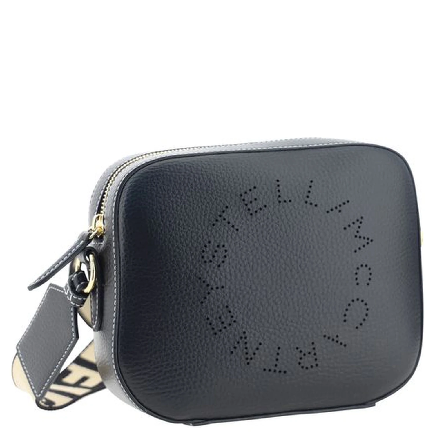 Black Polyethylene Shoulder Bag