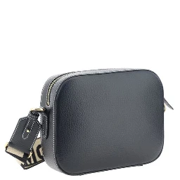 Black Polyethylene Shoulder Bag