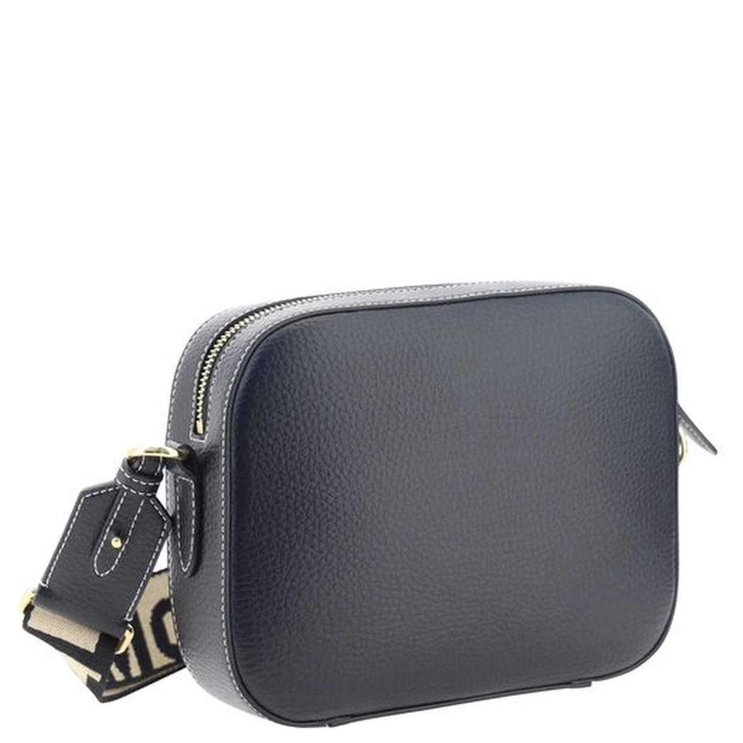 Black Polyethylene Shoulder Bag