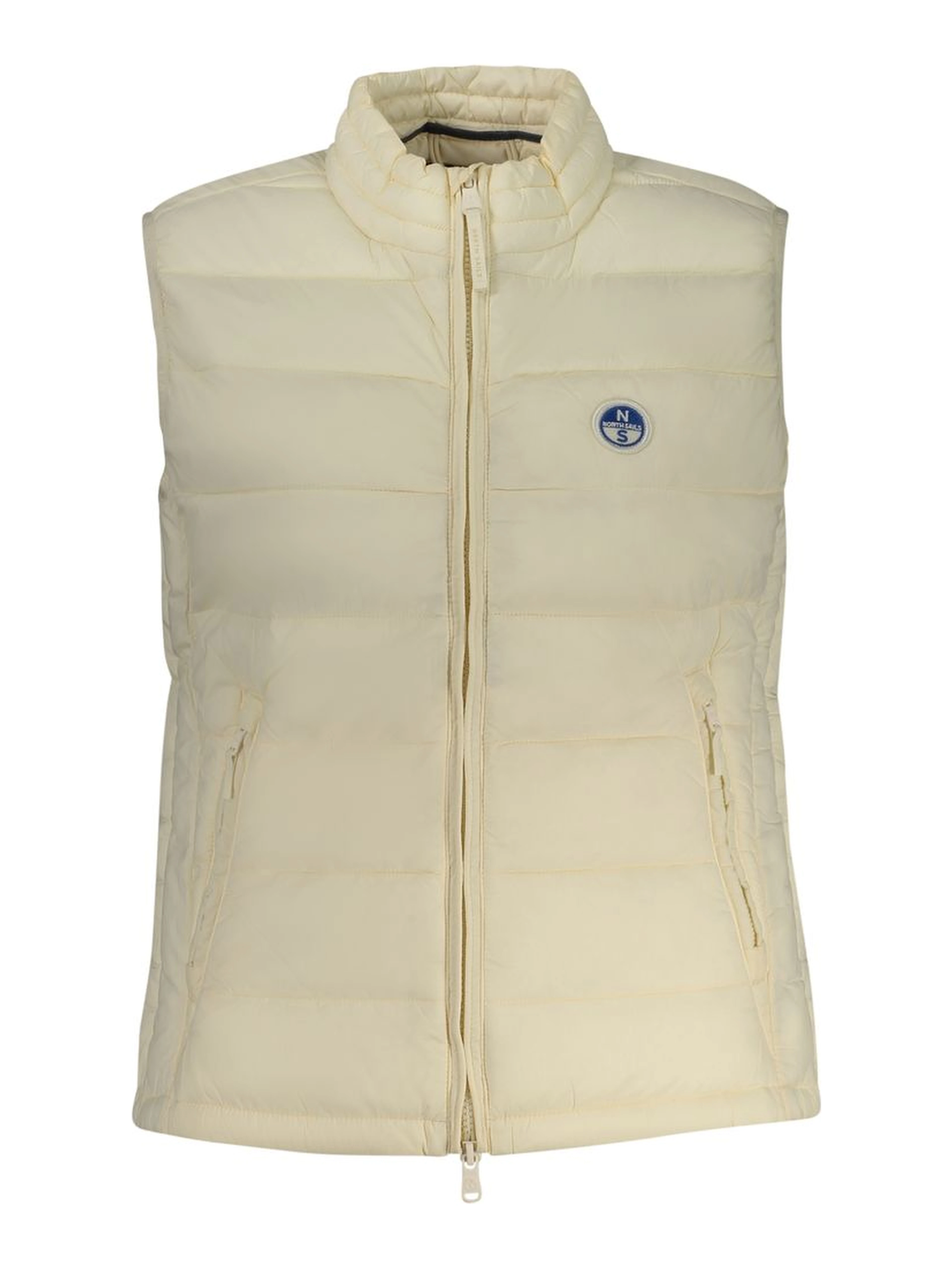 White Polyester Women's Vest