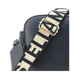 Black Polyethylene Shoulder Bag