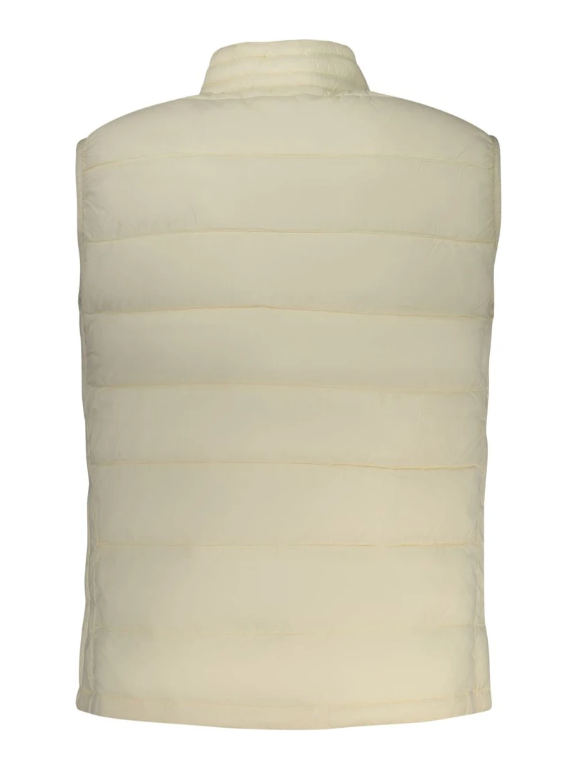 White Polyester Women's Vest