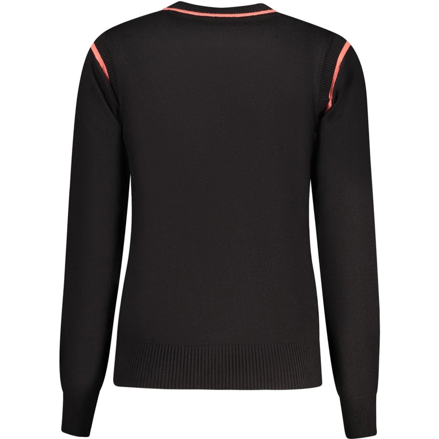 Black Viscose Women Sweater