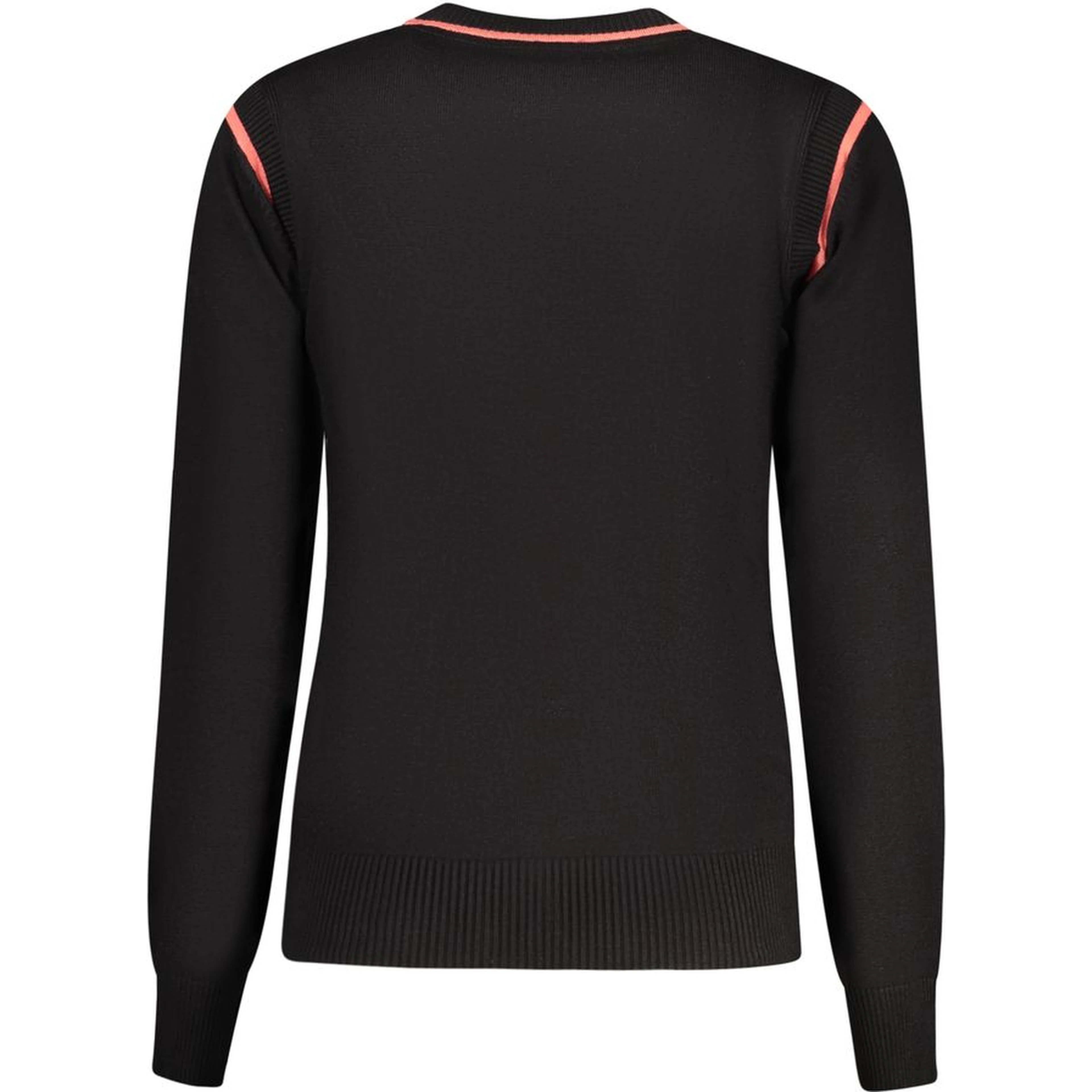 Black Viscose Women Sweater
