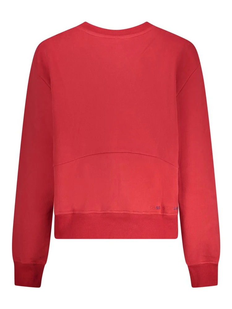 Red Cotton Women Sweatshirt alternative