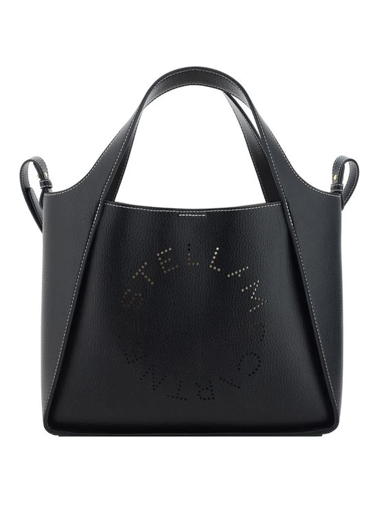 Black Polyamide Shoulder Bag