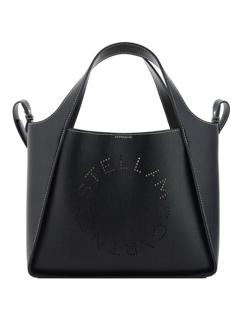 Black Polyamide Shoulder Bag
