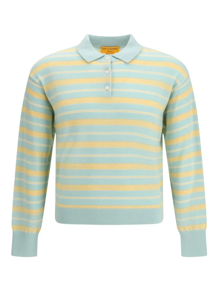 Multicolor Cashmere Polo Shirt