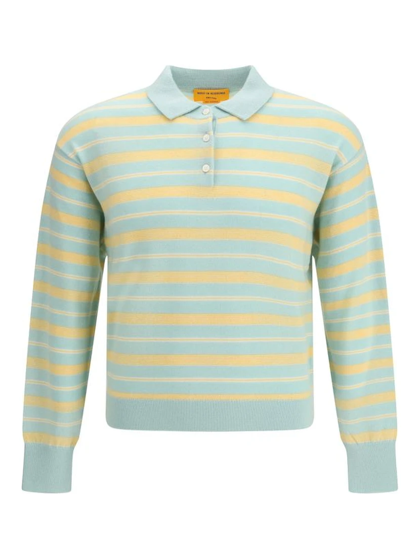 Multicolor Cashmere Polo Shirt
