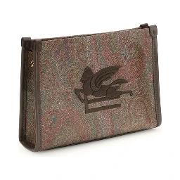 Brown Calf Leather Bos Taurus Clutch Bag