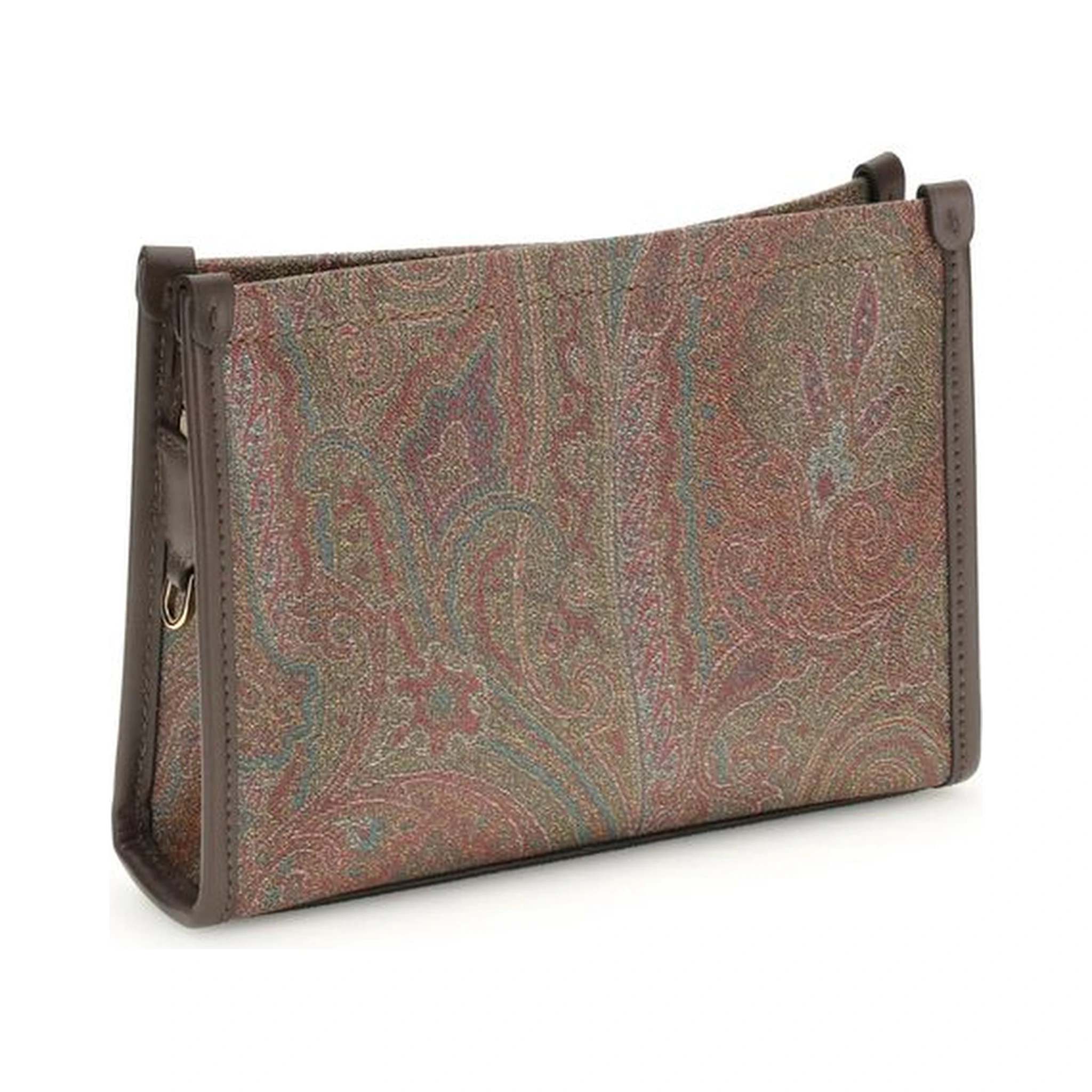 Brown Calf Leather Bos Taurus Clutch Bag
