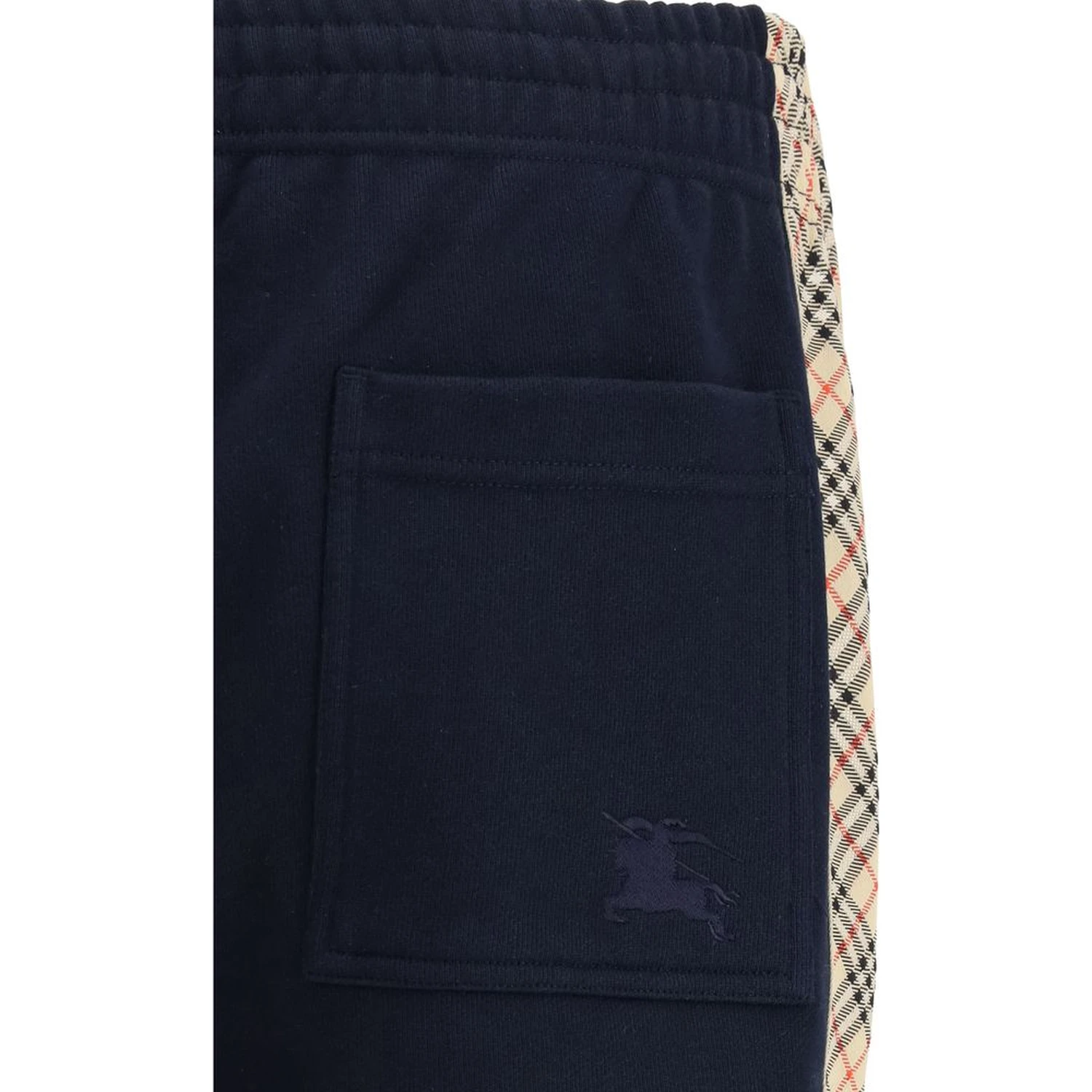 Blue Cotton Joggers (Workout Pants)