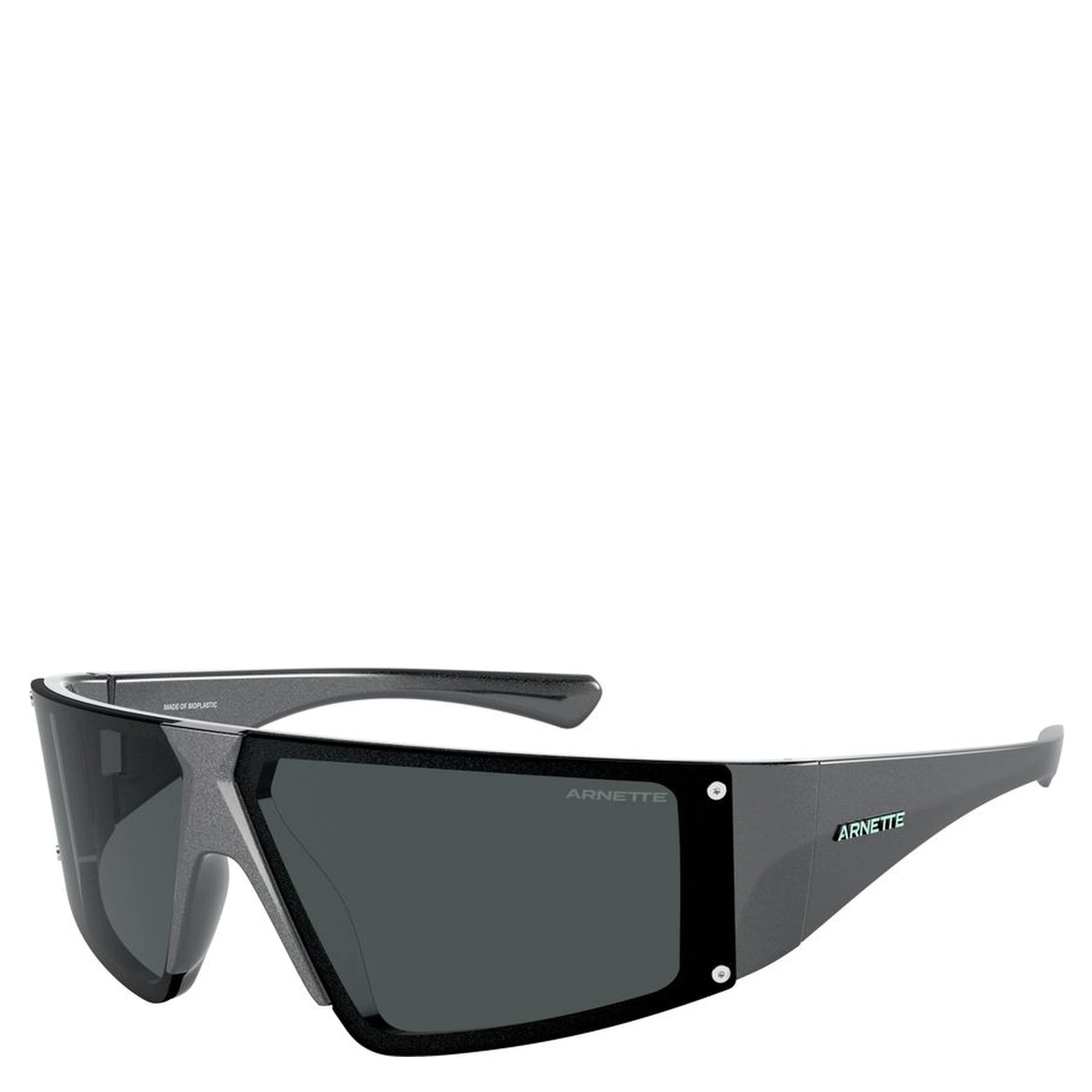 Gray Resin Sunglasses
