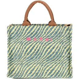 Multicolor Fabric Shoulder Bag