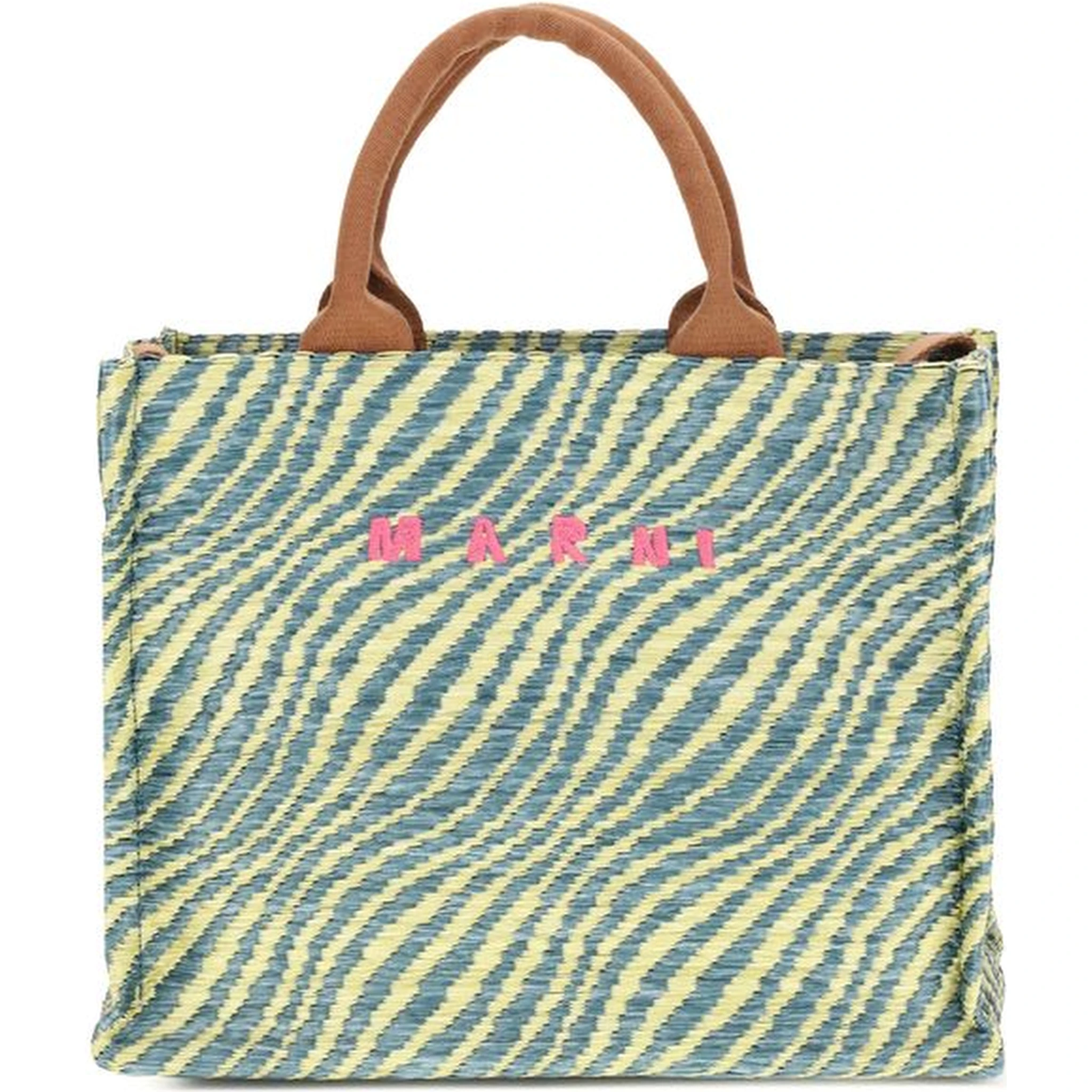 Multicolor Fabric Shoulder Bag