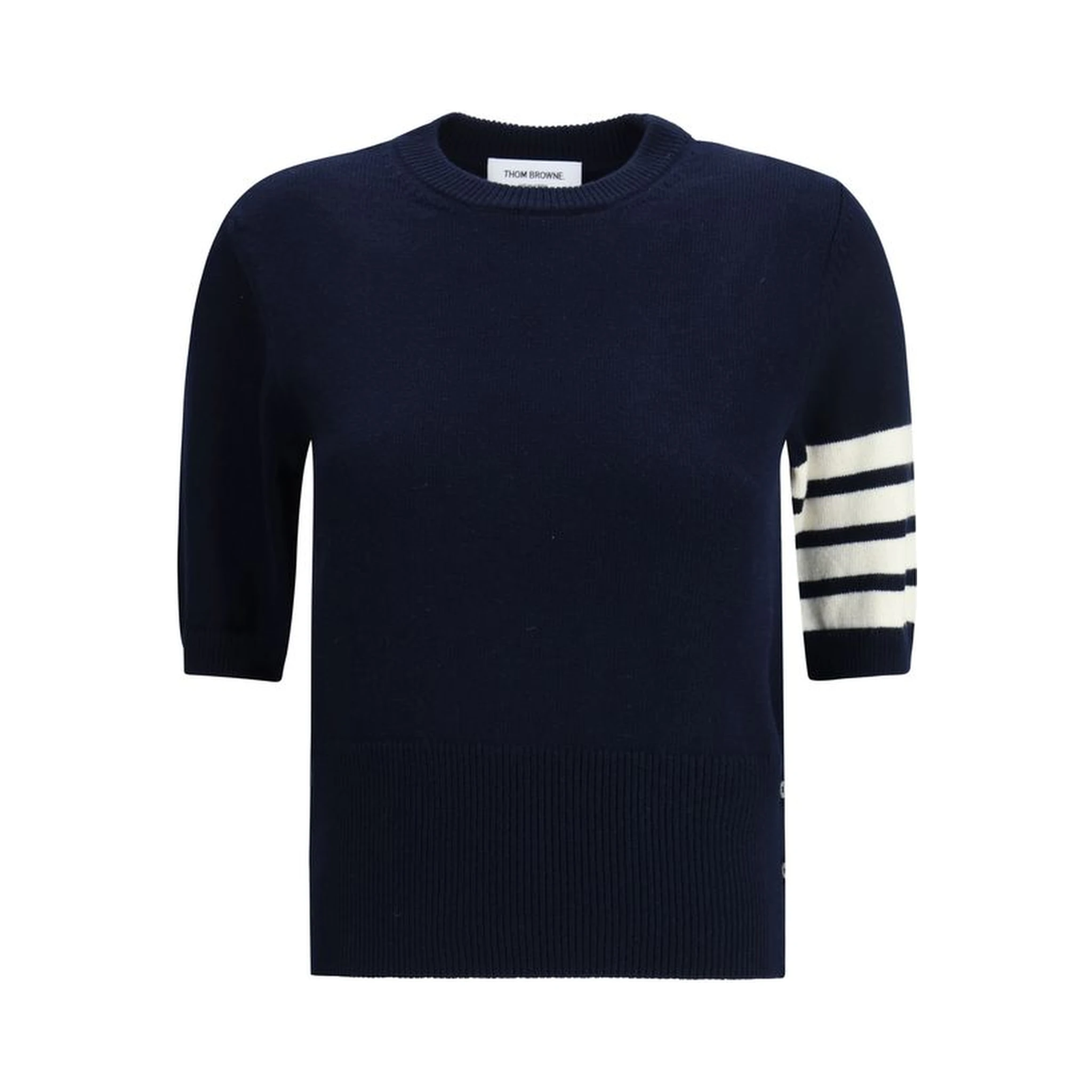 سويت شيرت من الصوف الأزرق