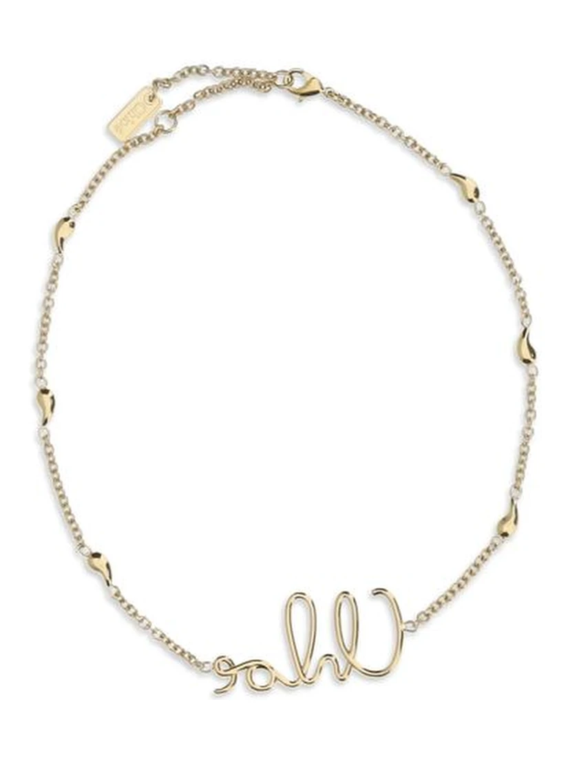 Gold Brass Necklace