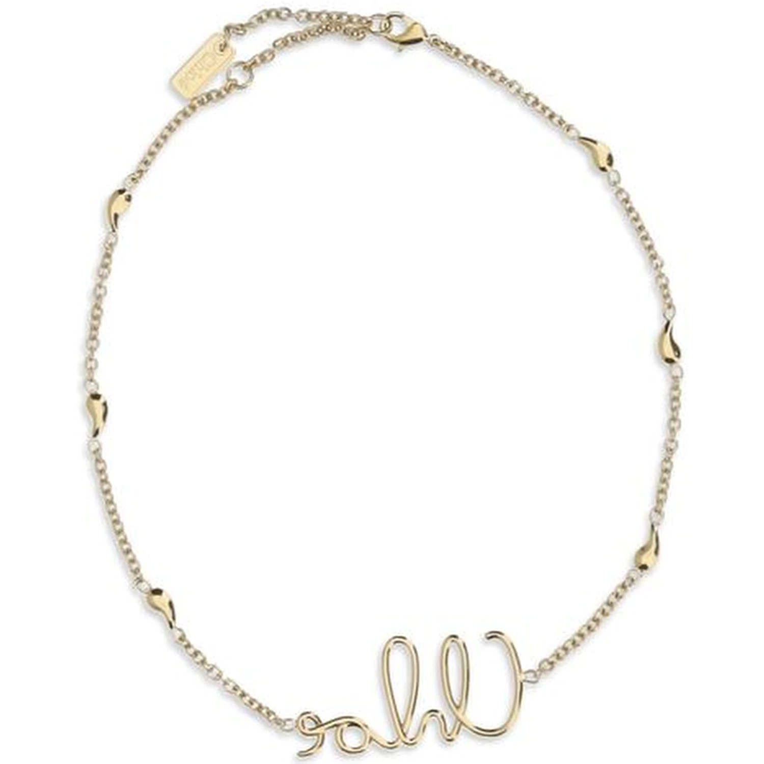 Gold Brass Necklace
