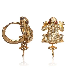 Gold Silver Earrings