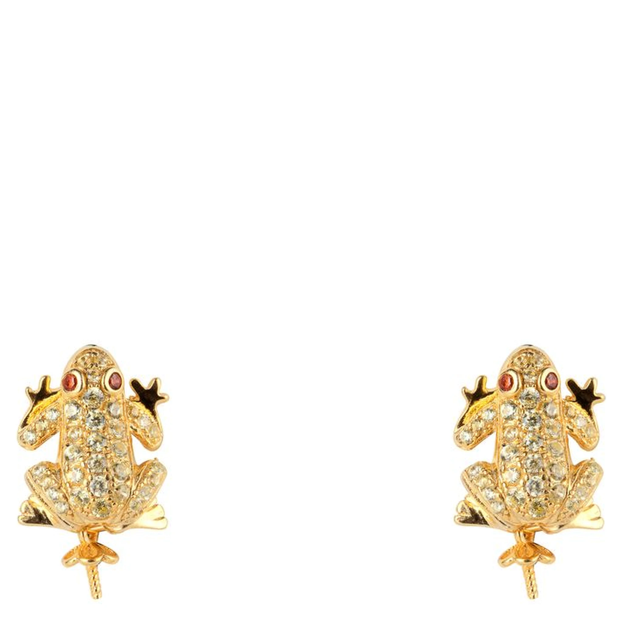 Gold Silver Earrings