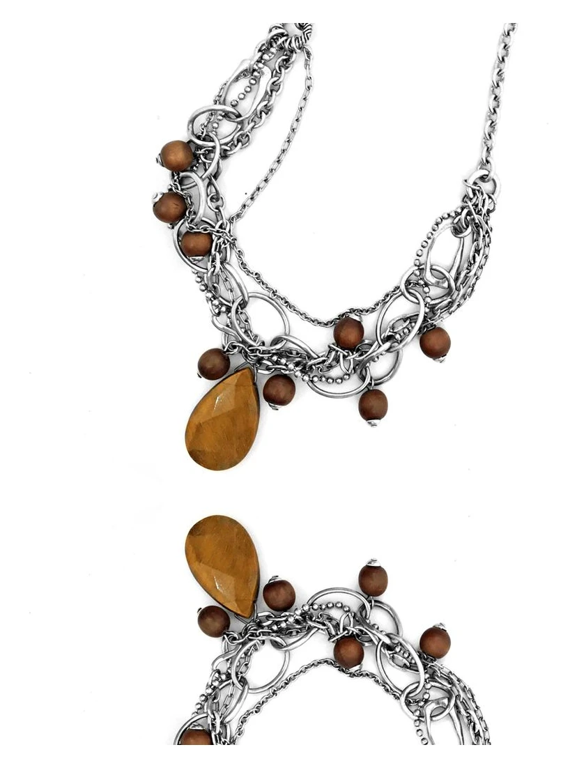 Silver Stainless Steel Necklace