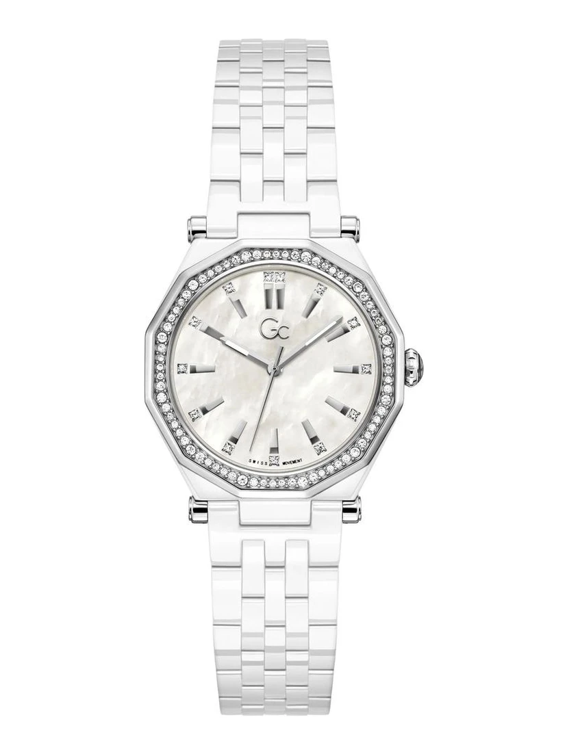 Gray Ceramic Dress Watch