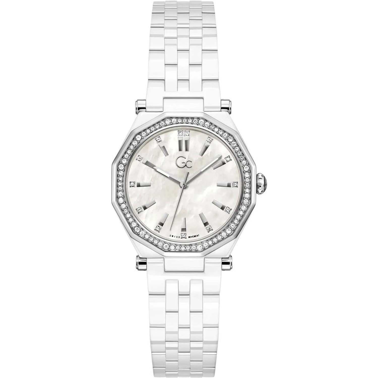 Gray Ceramic Dress Watch