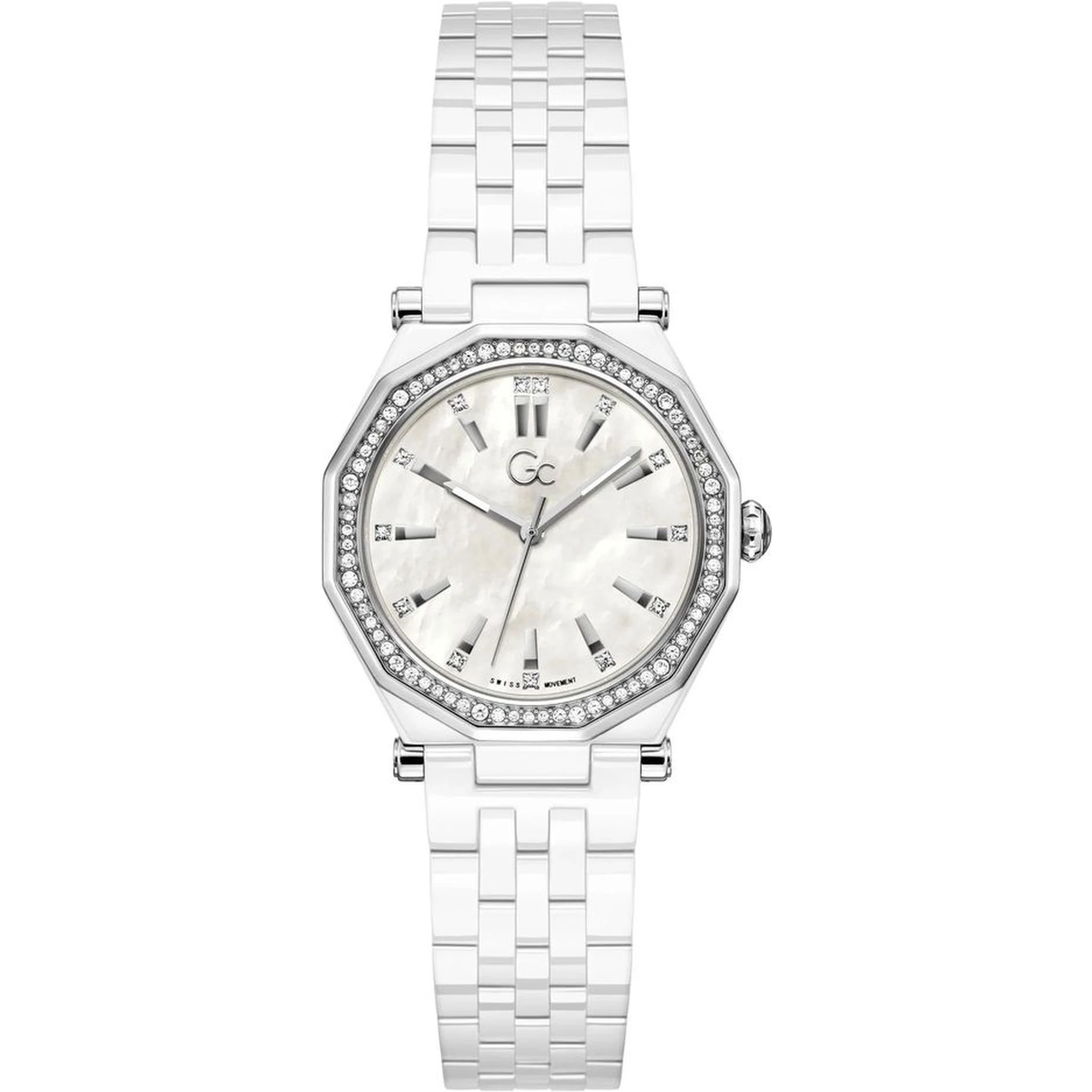 Gray Ceramic Dress Watch