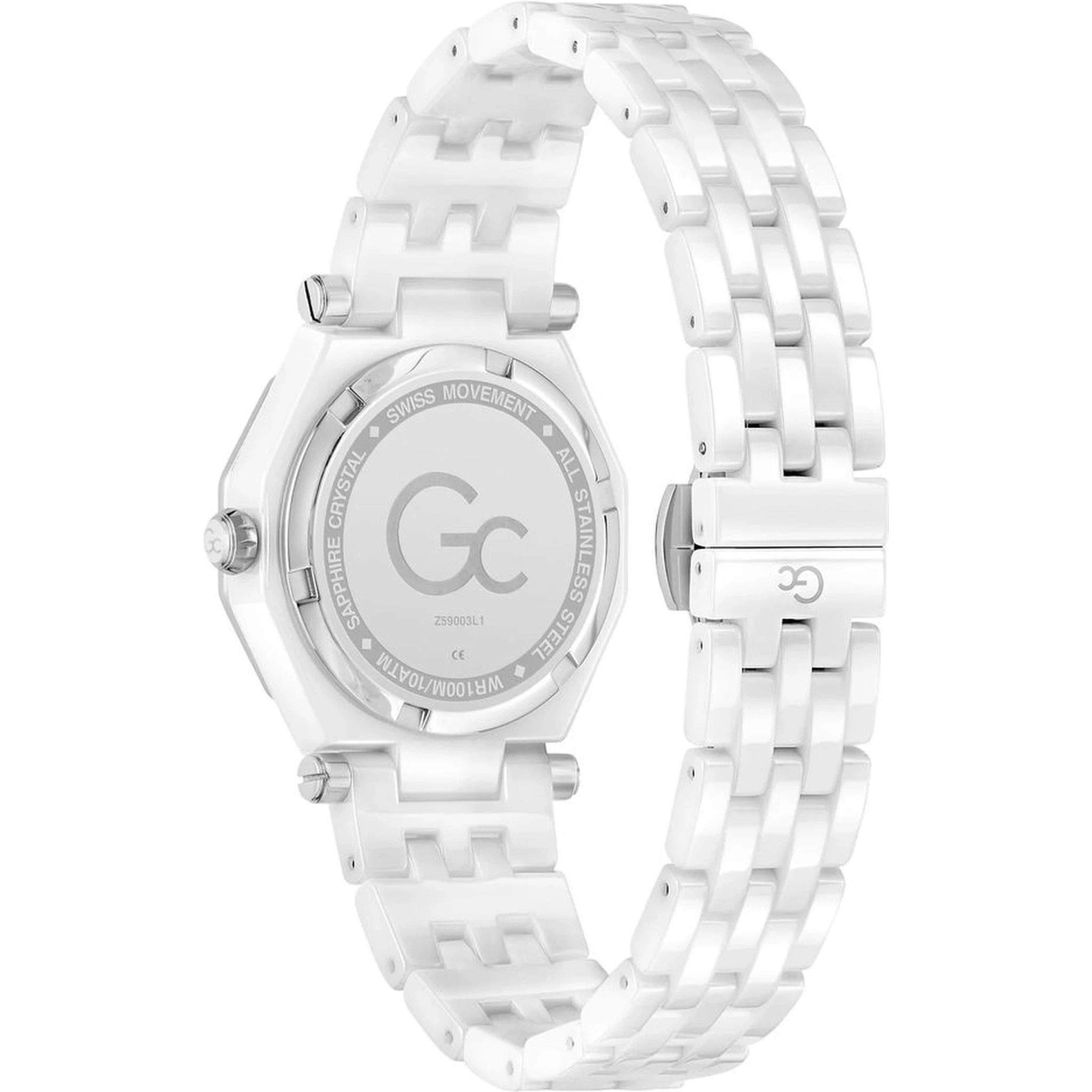 Gray Ceramic Dress Watch