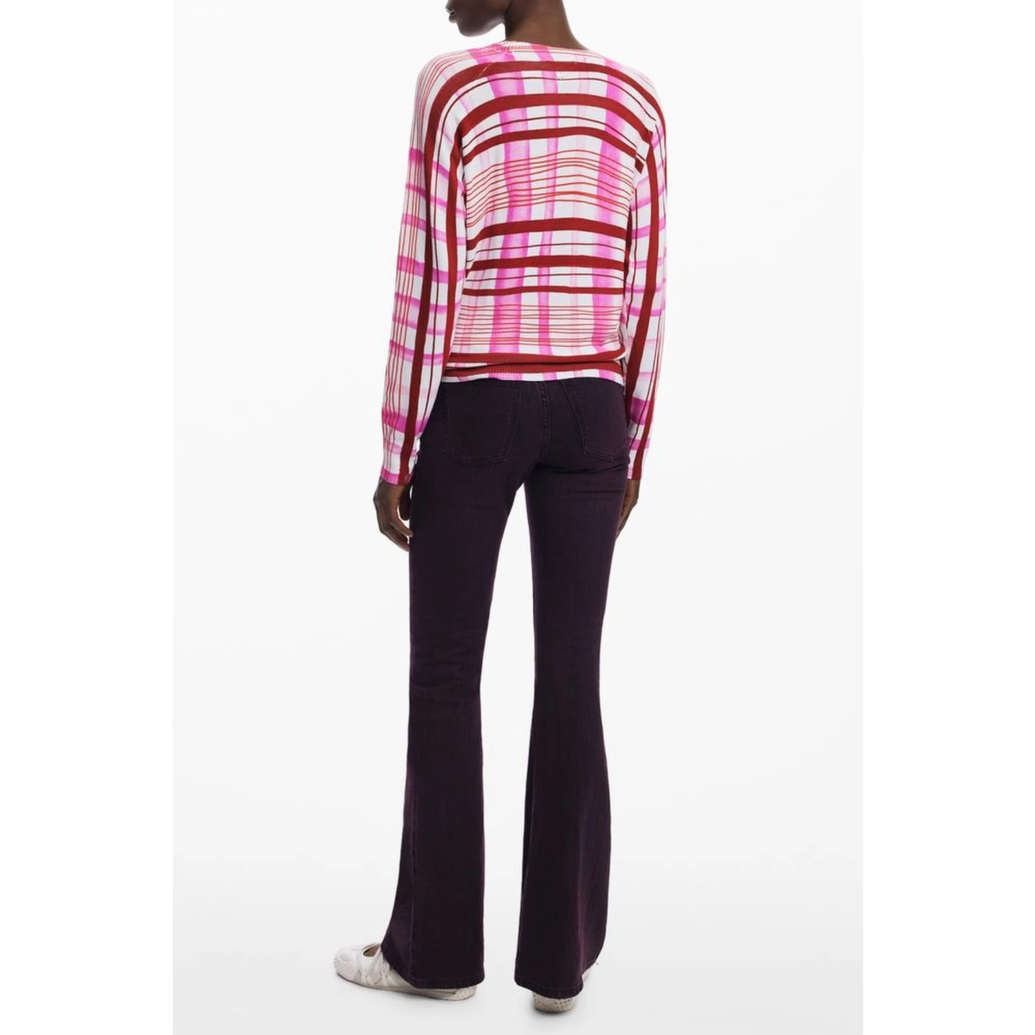 Pink Viscose Sweater