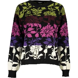 Black Polyester Sweater